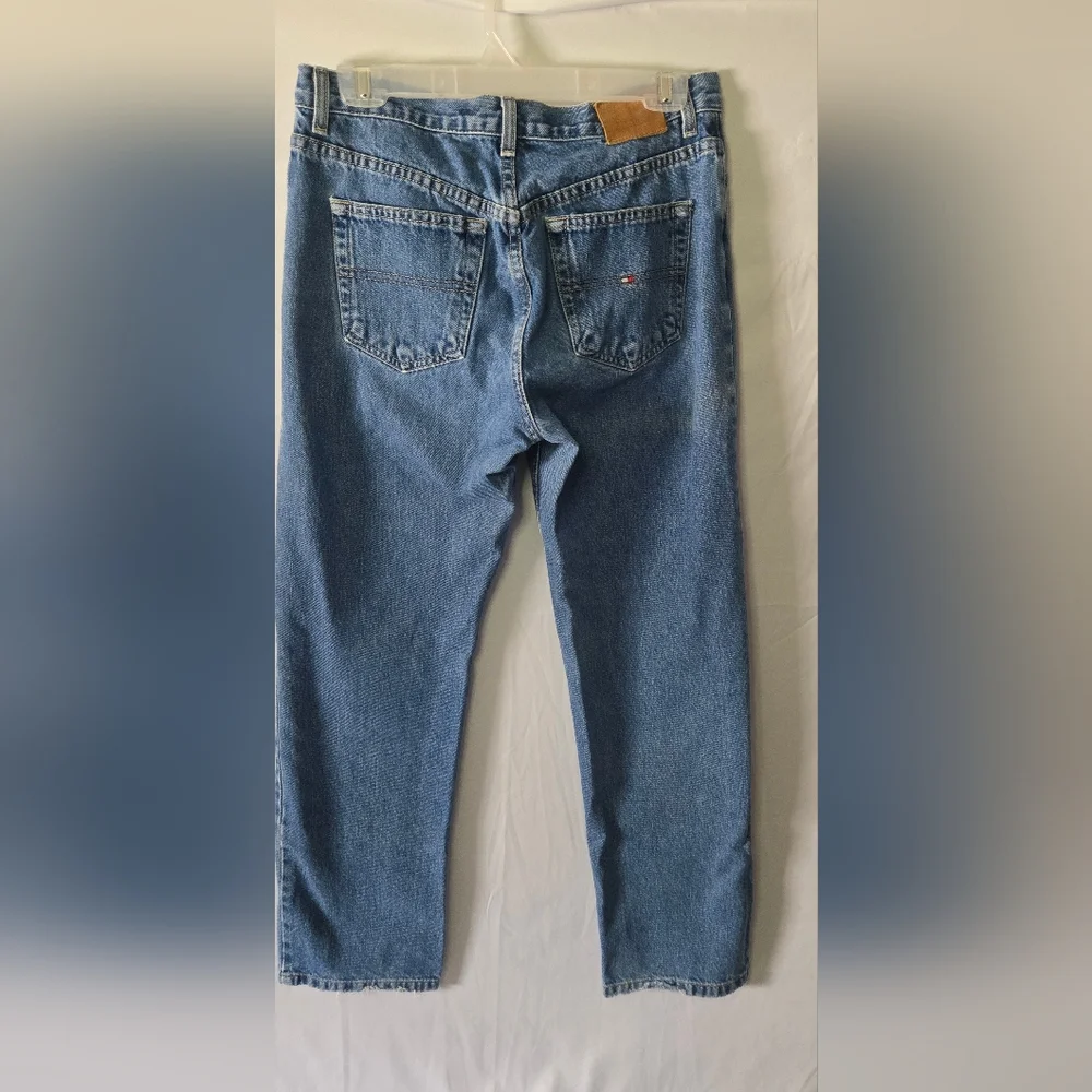 3/$25 Tommy Hilfiger 2002 Y2K Vintage Boyfriend Denim Jean Size 8